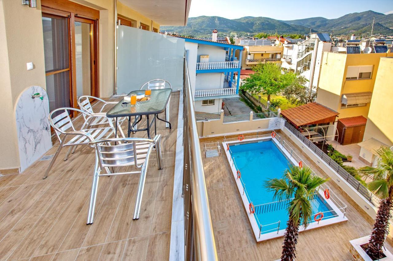 Rent House Anemos Apartman Nea Iraklitsa Kültér fotó