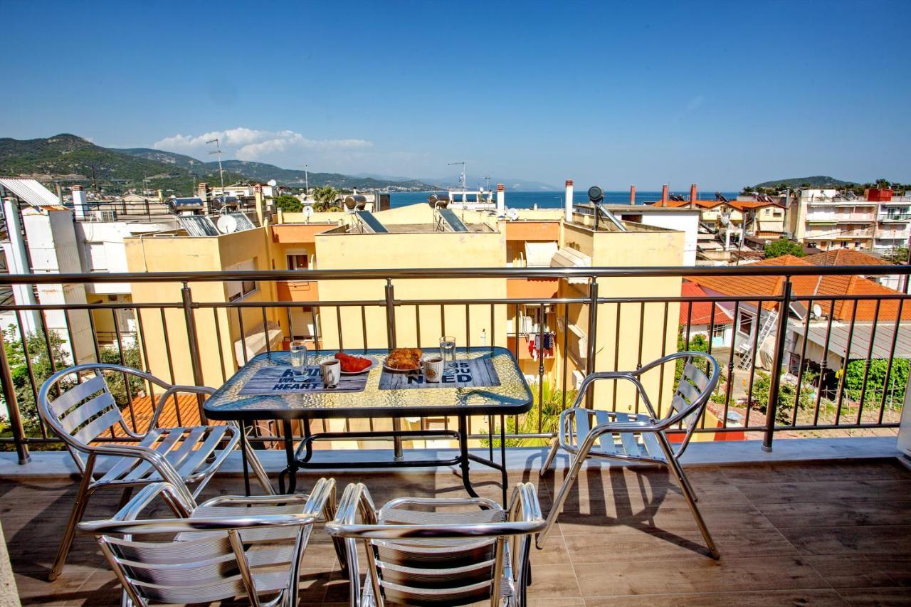 Rent House Anemos Apartman Nea Iraklitsa Kültér fotó